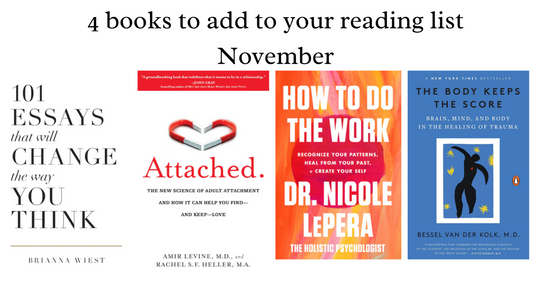 4 books to add to your reading list | November